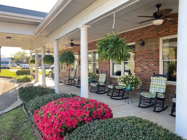 outdoor common area
