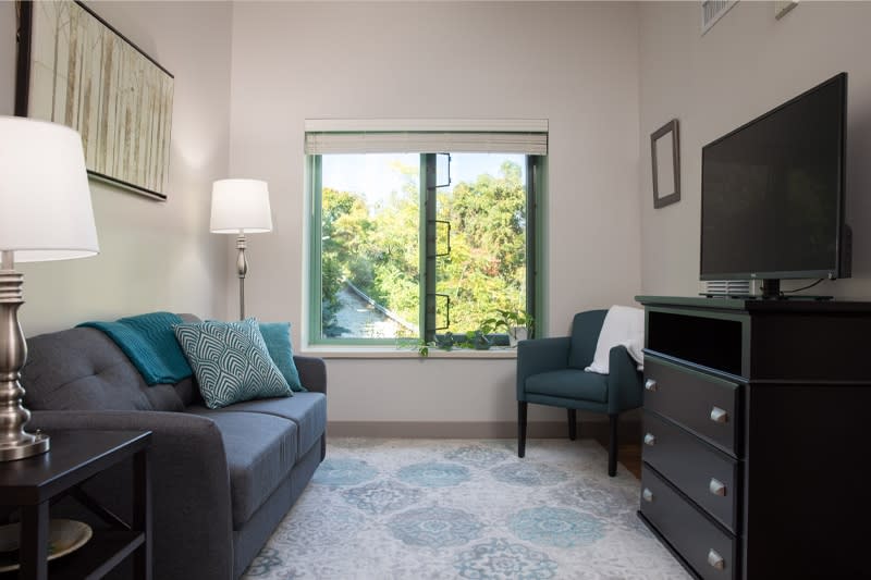 in-unit seating area