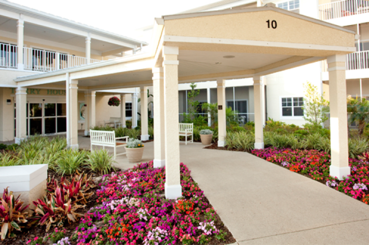 outdoor common area