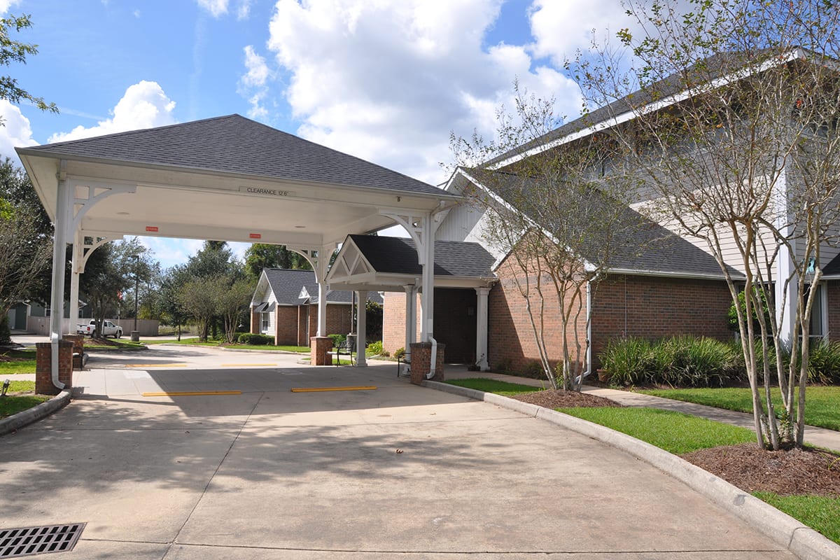outdoor common area