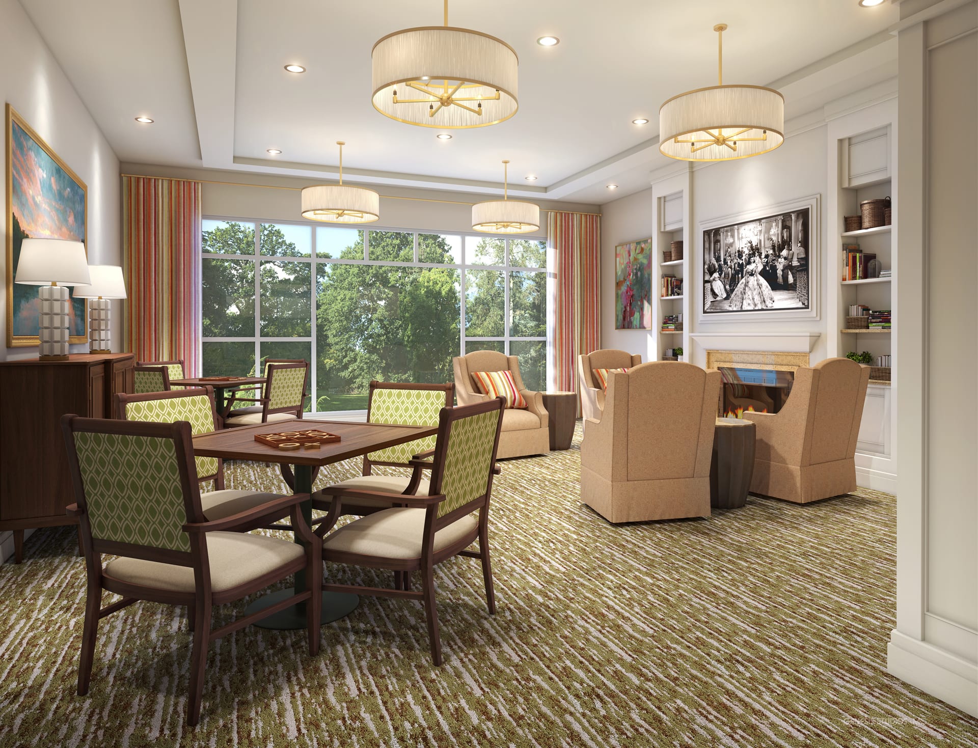 indoor common area