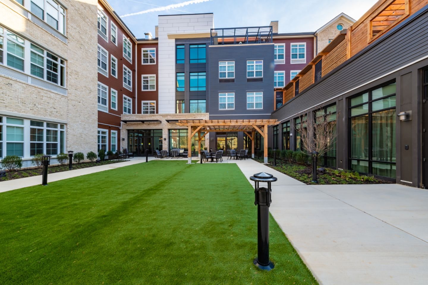 outdoor common area