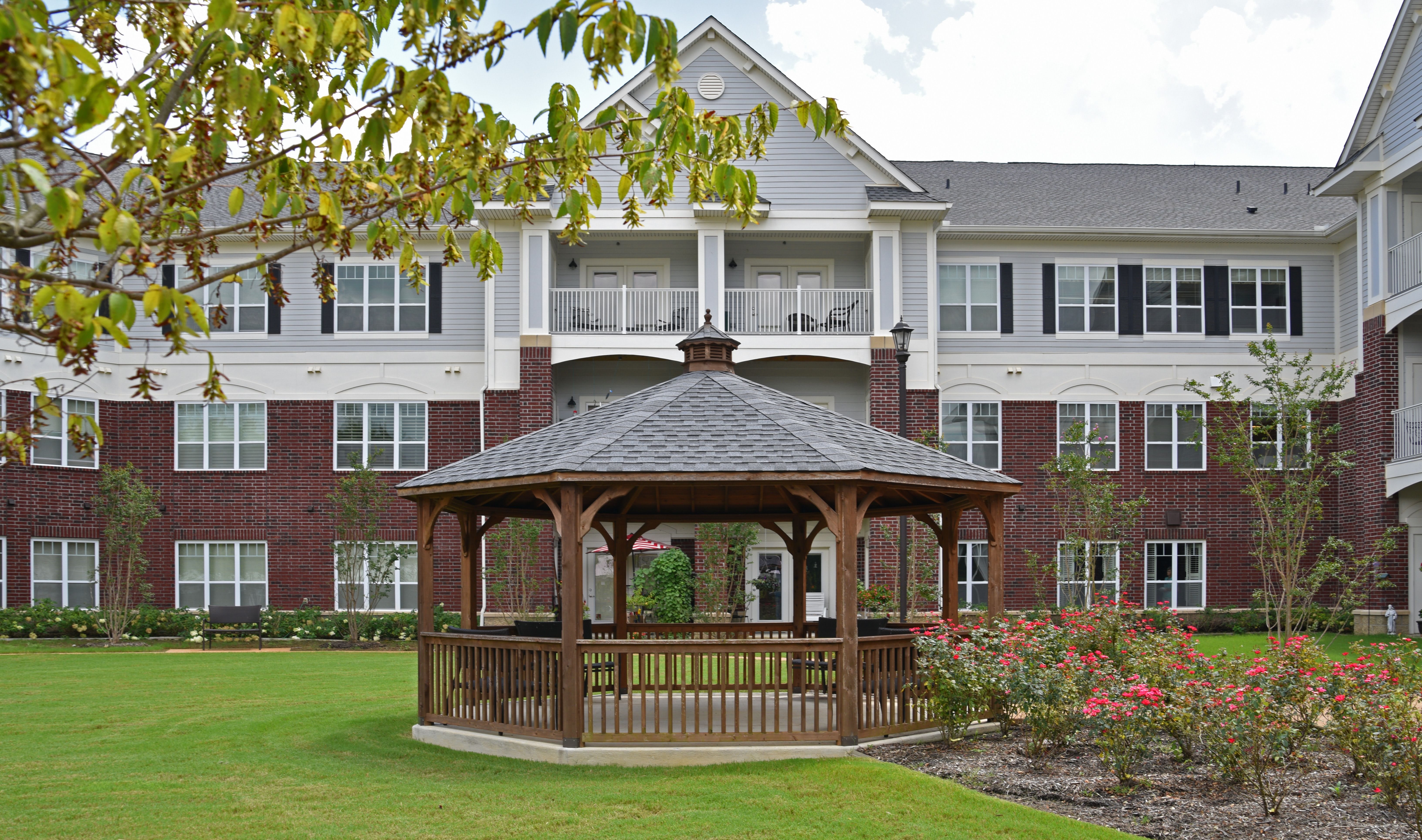 outdoor common area