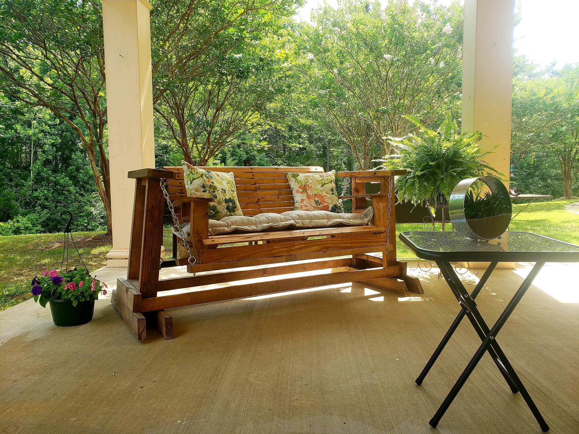 outdoor common area