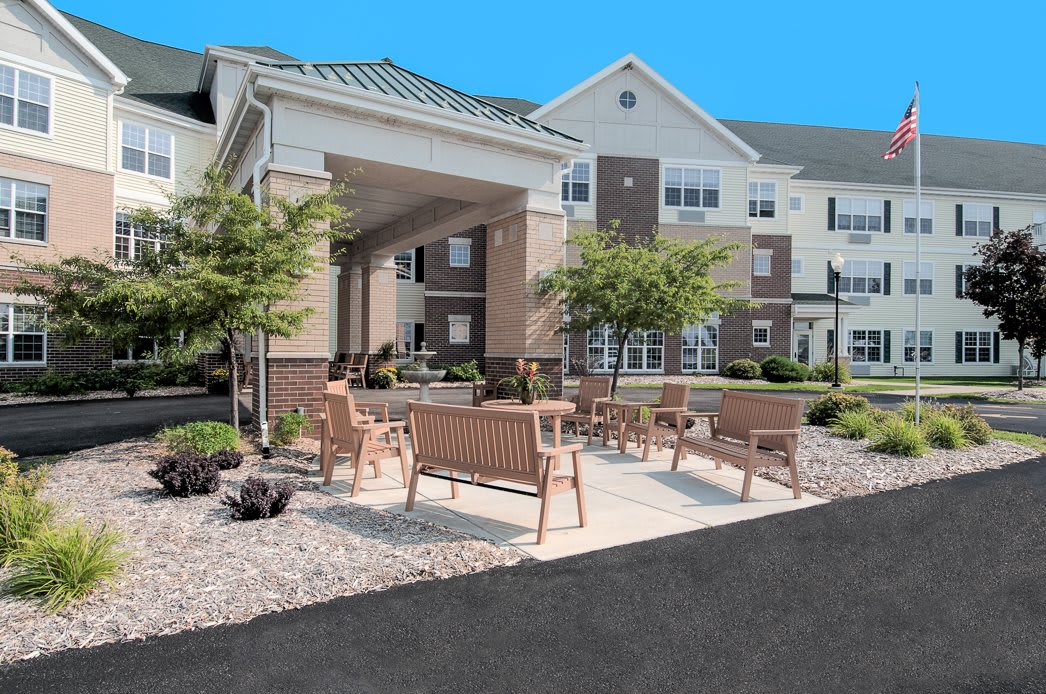 outdoor common area