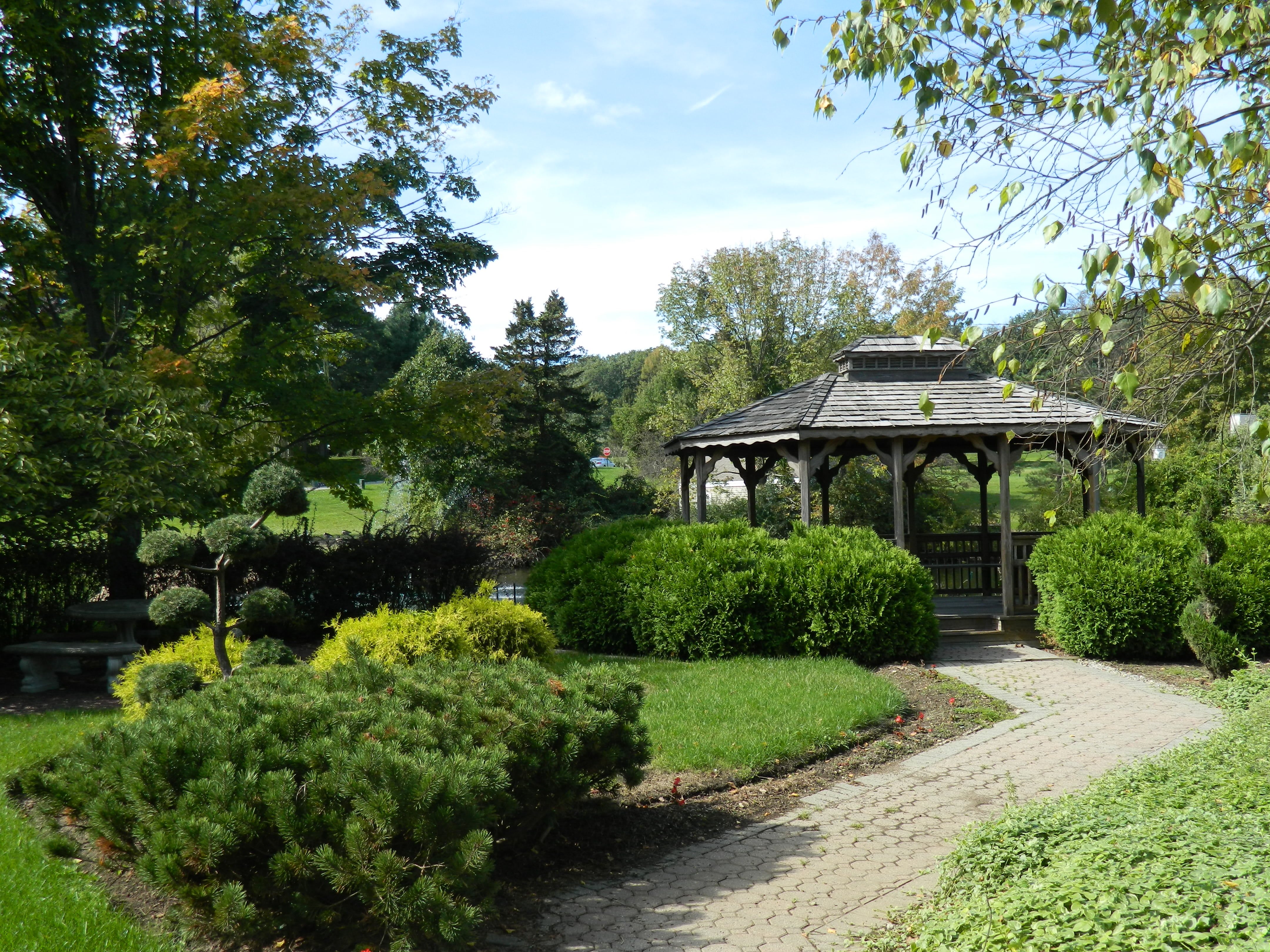 outdoor common area