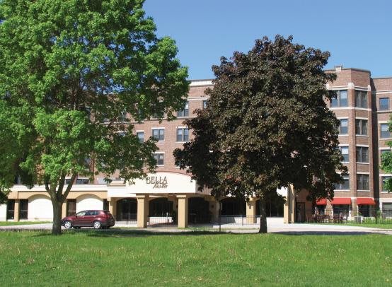outdoor common area