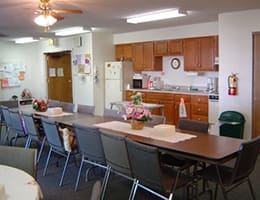 communal kitchen