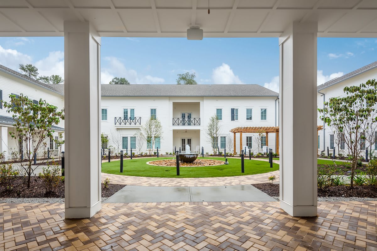 outdoor common area