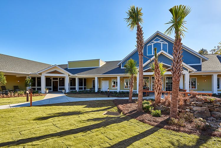 outdoor common area