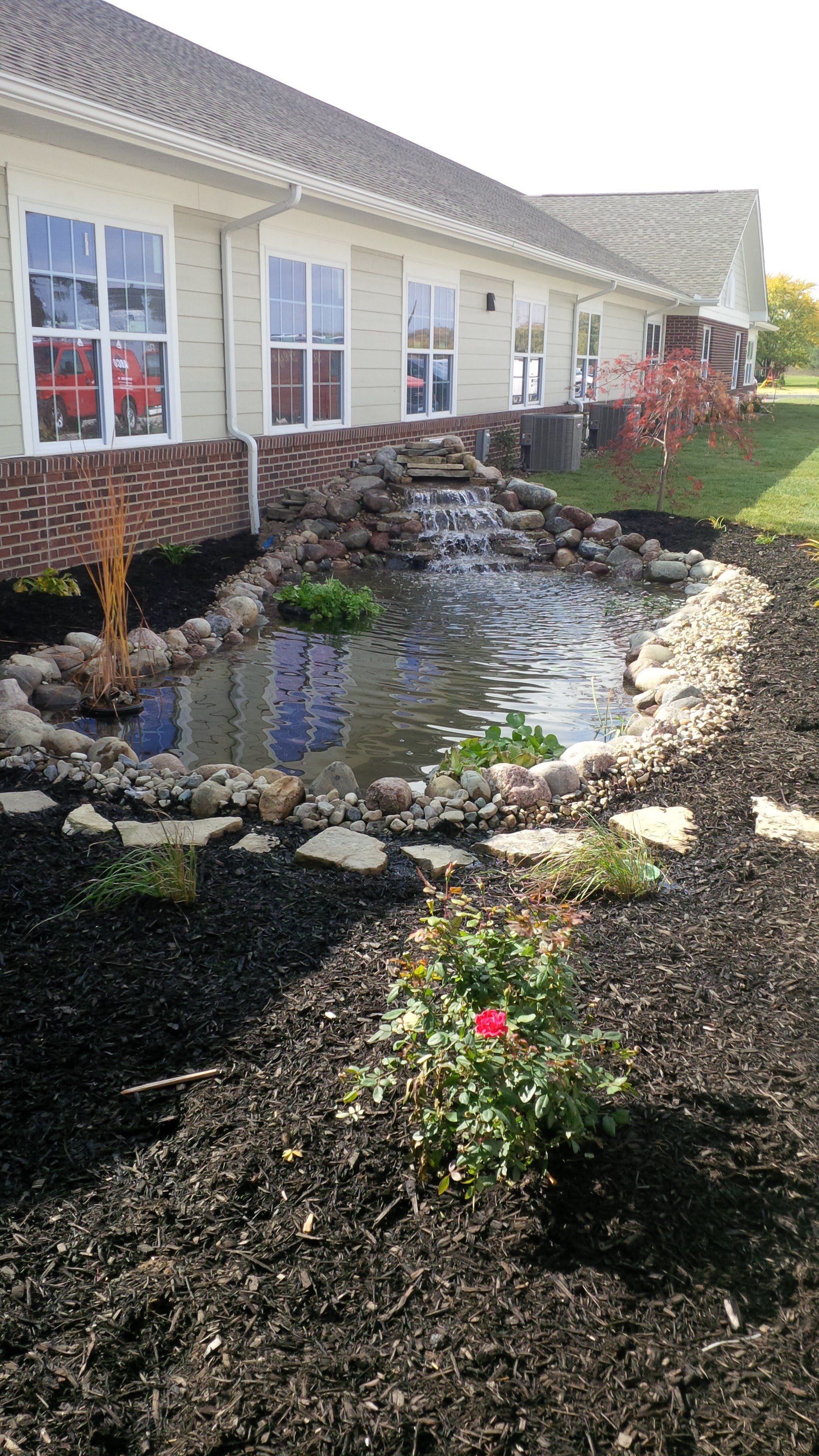 outdoor common area