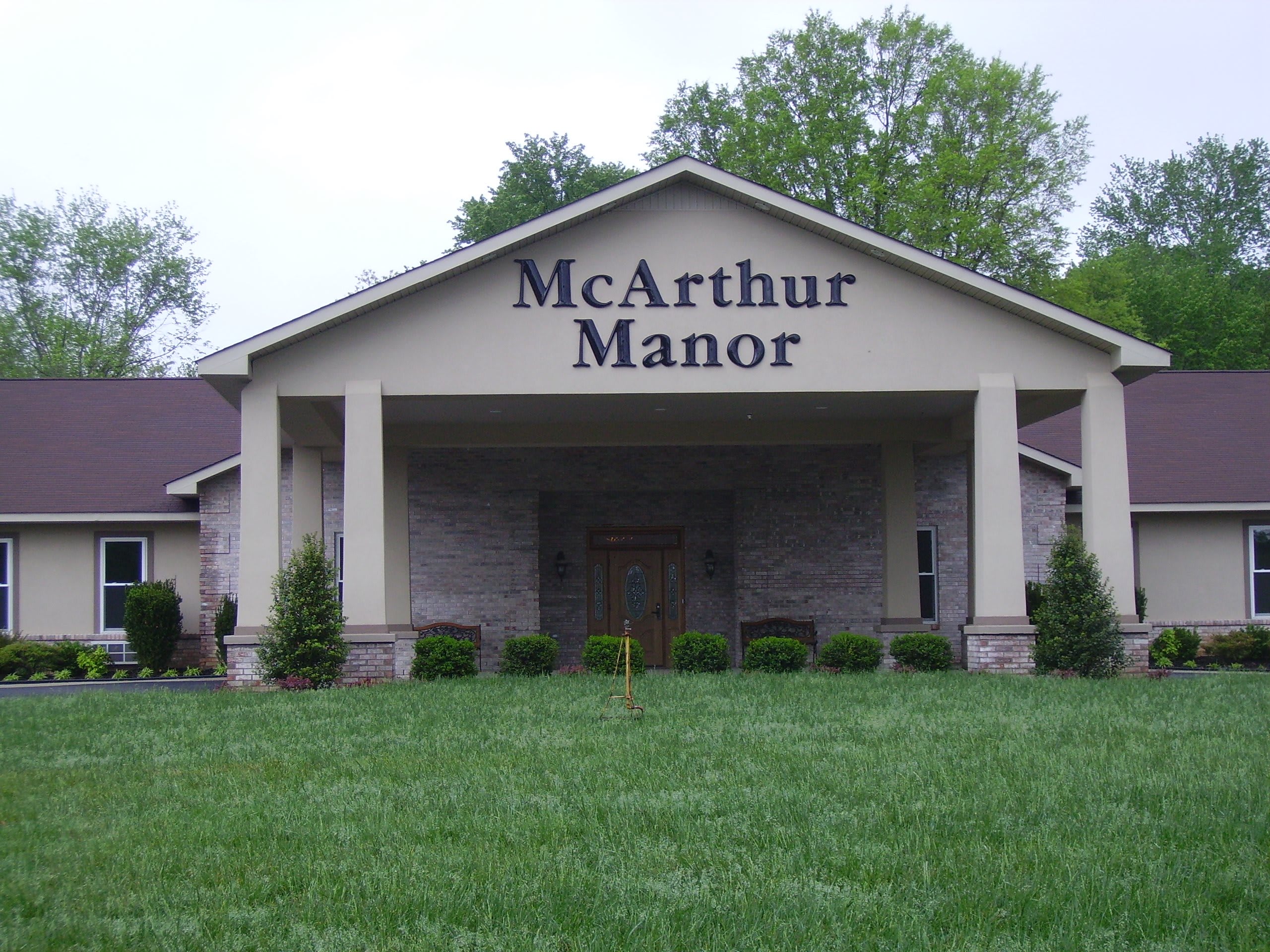 outdoor common area