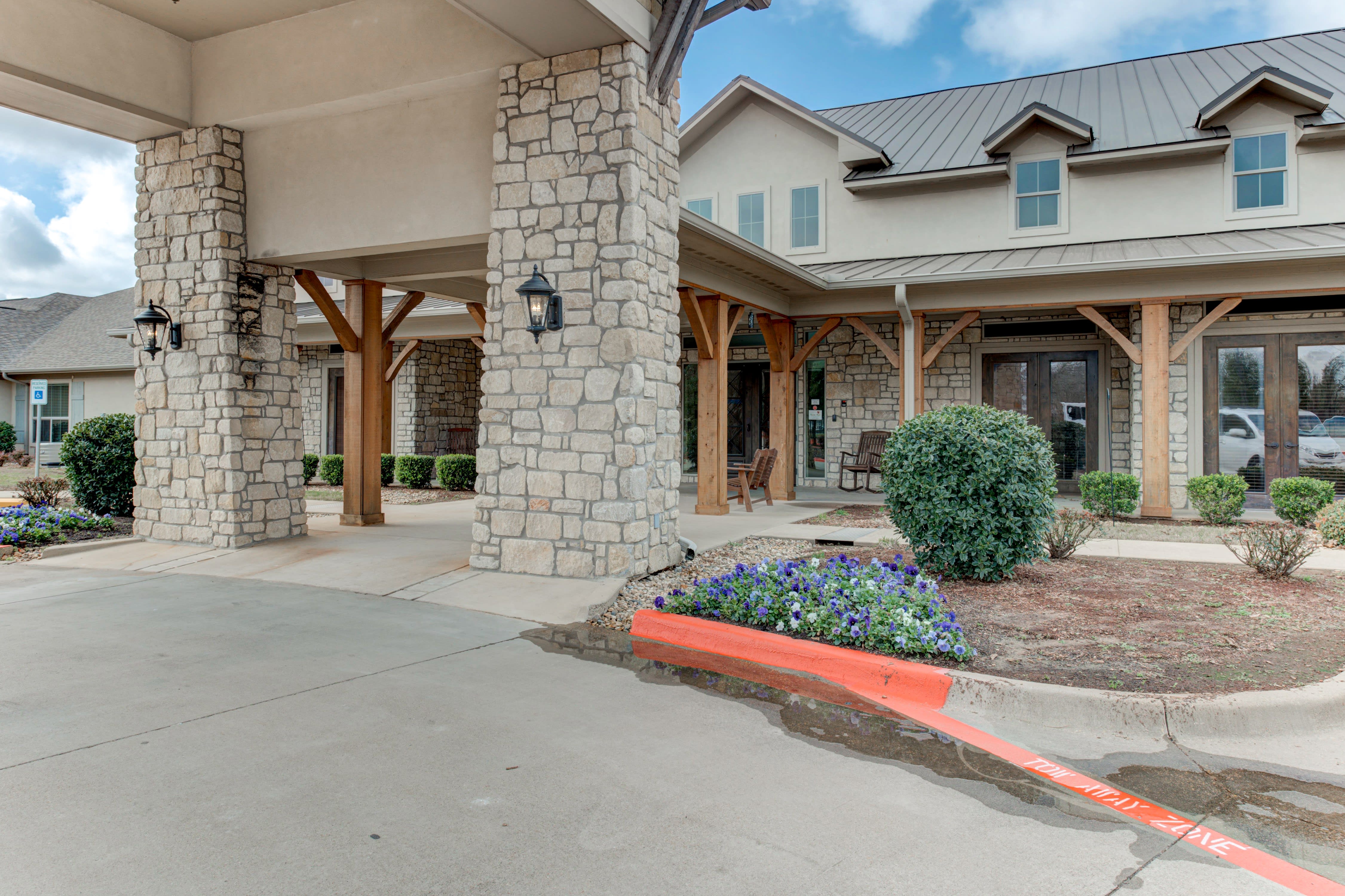 outdoor common area