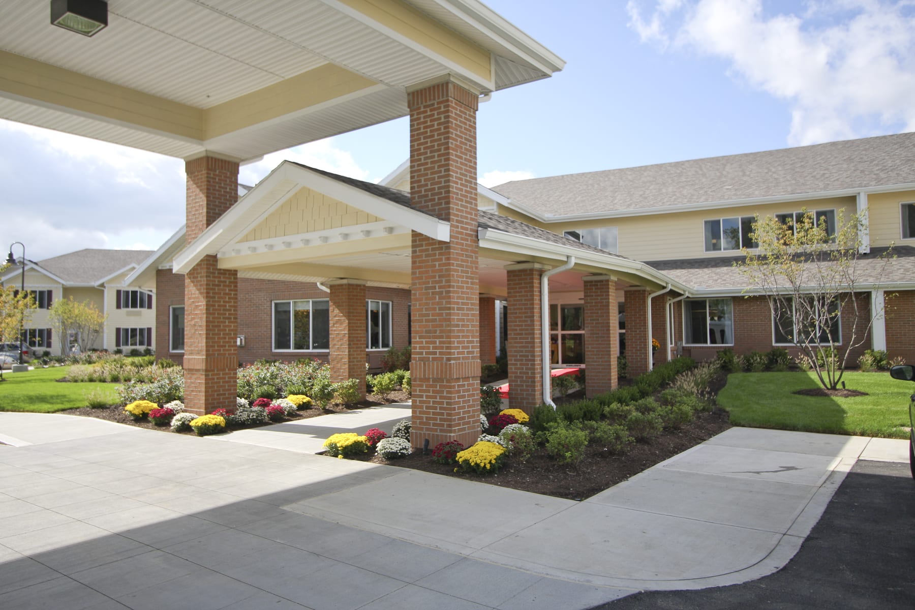 outdoor common area