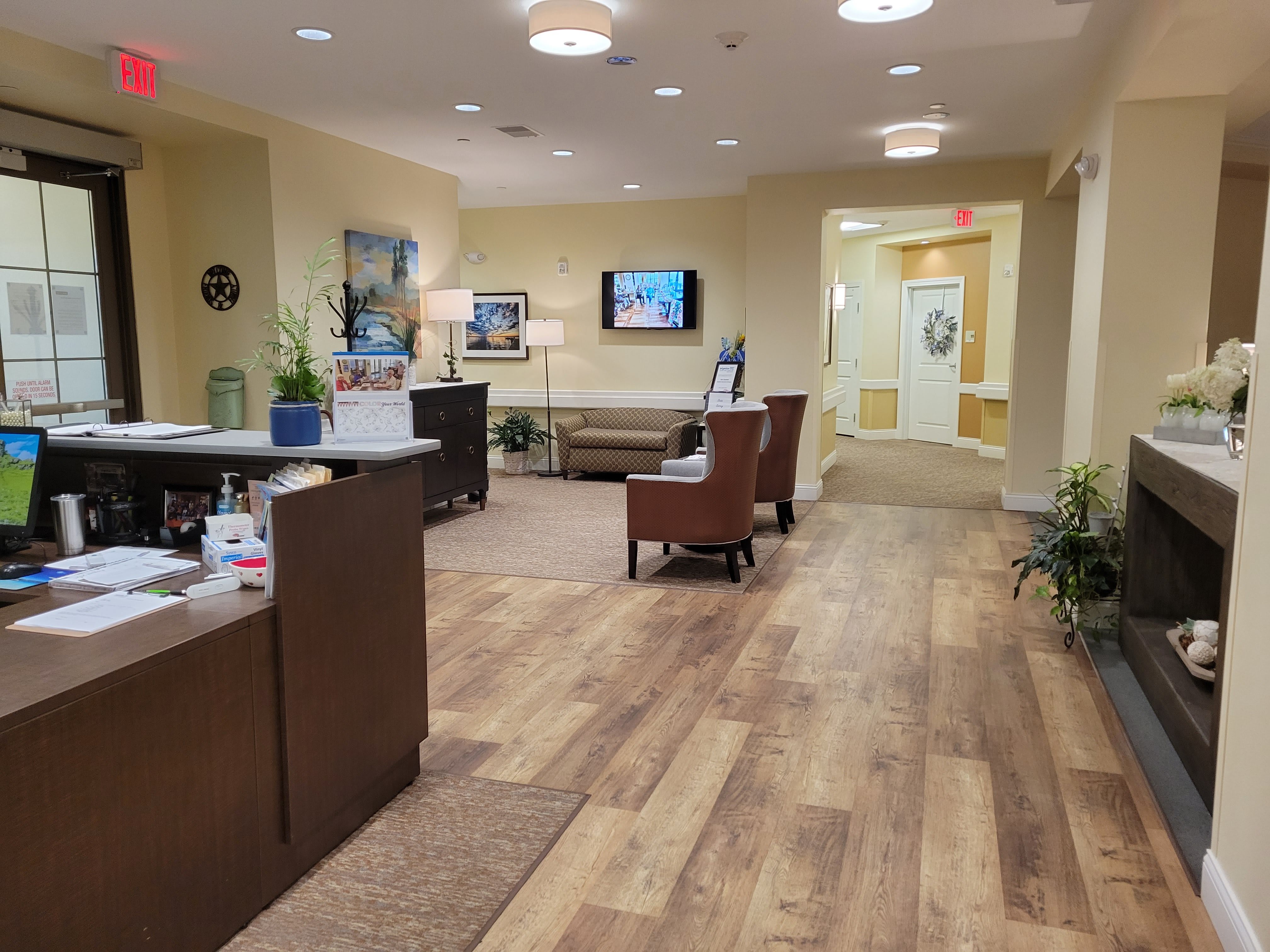 reception area