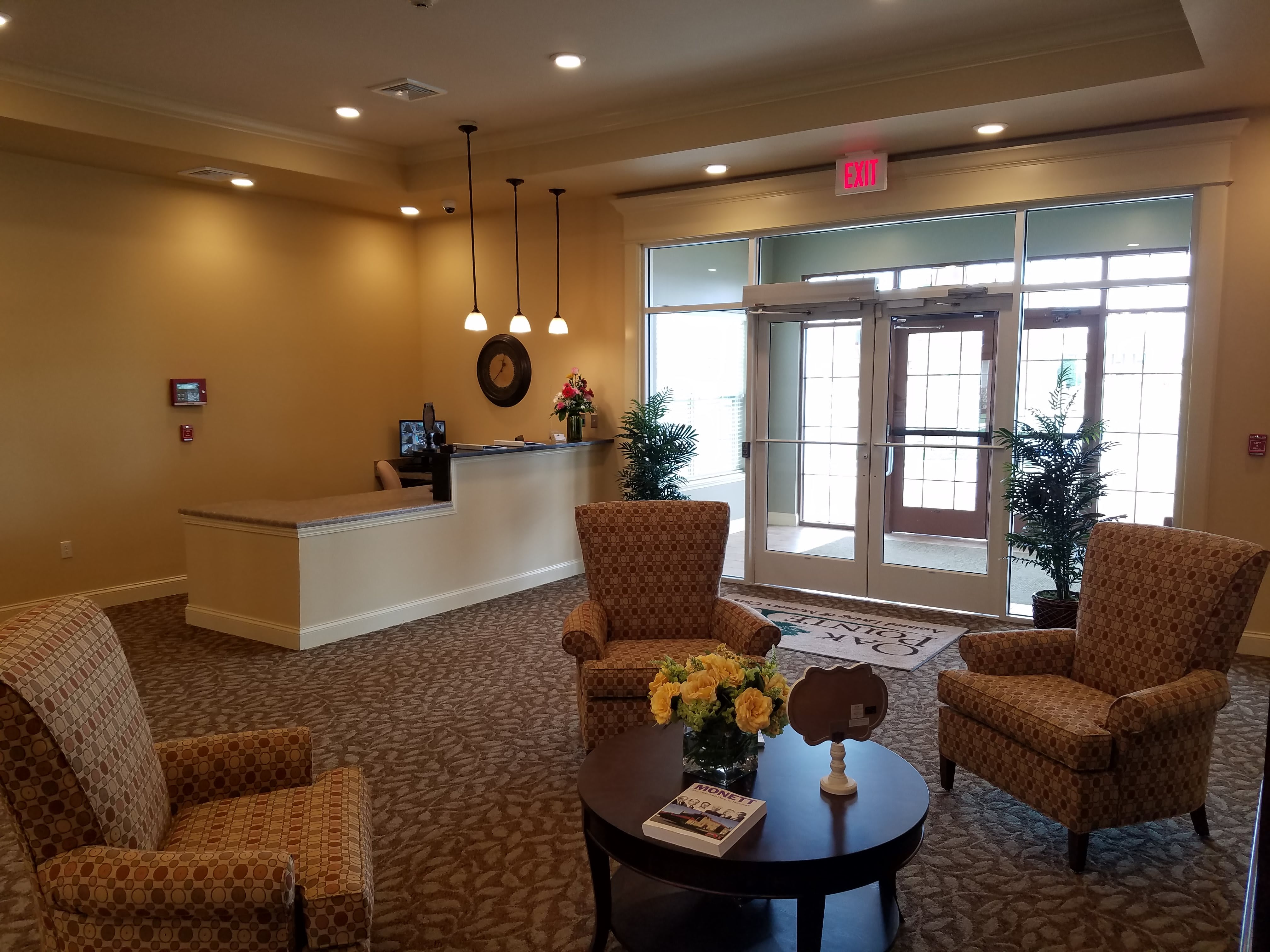 reception area