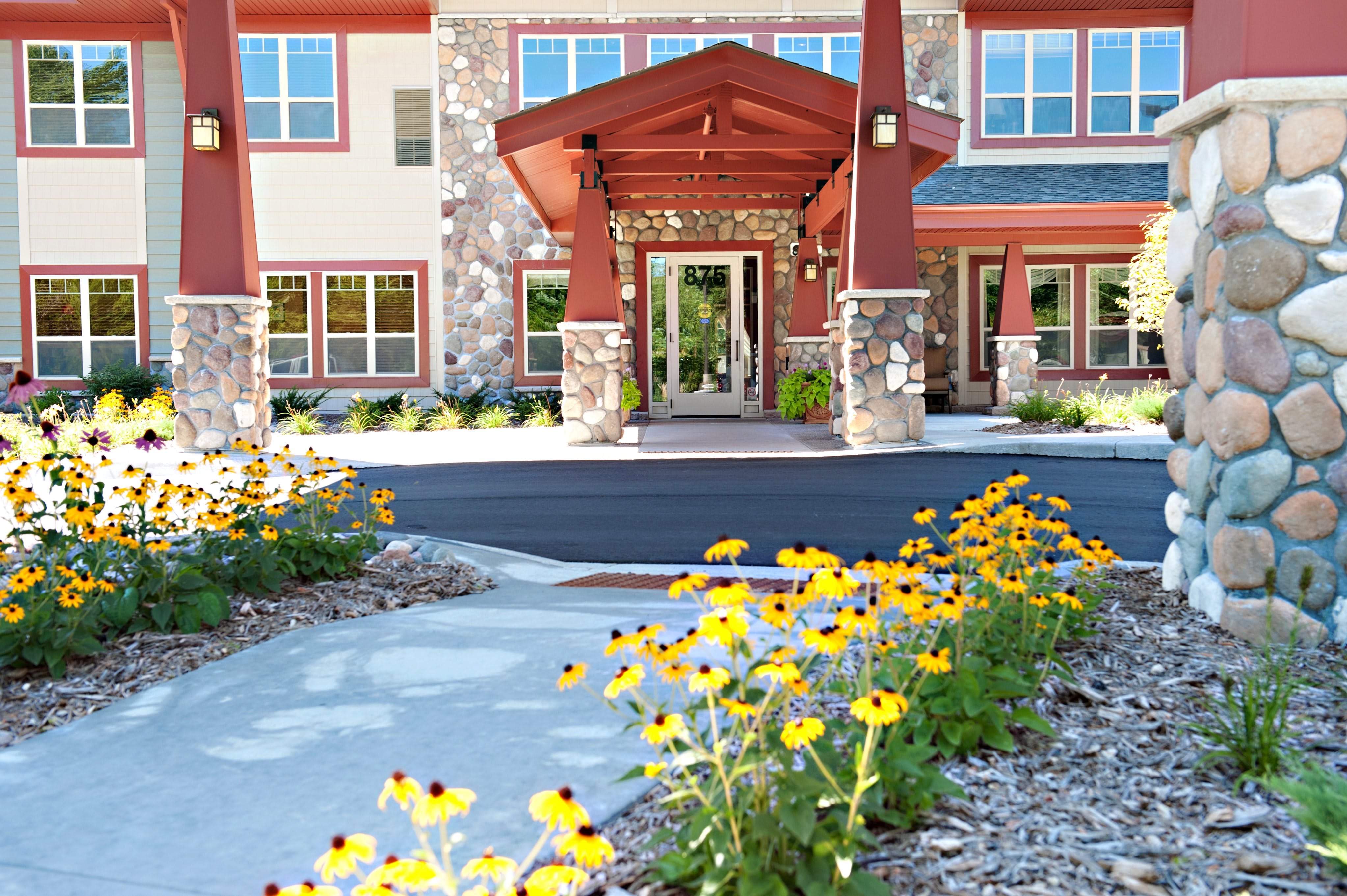 outdoor common area