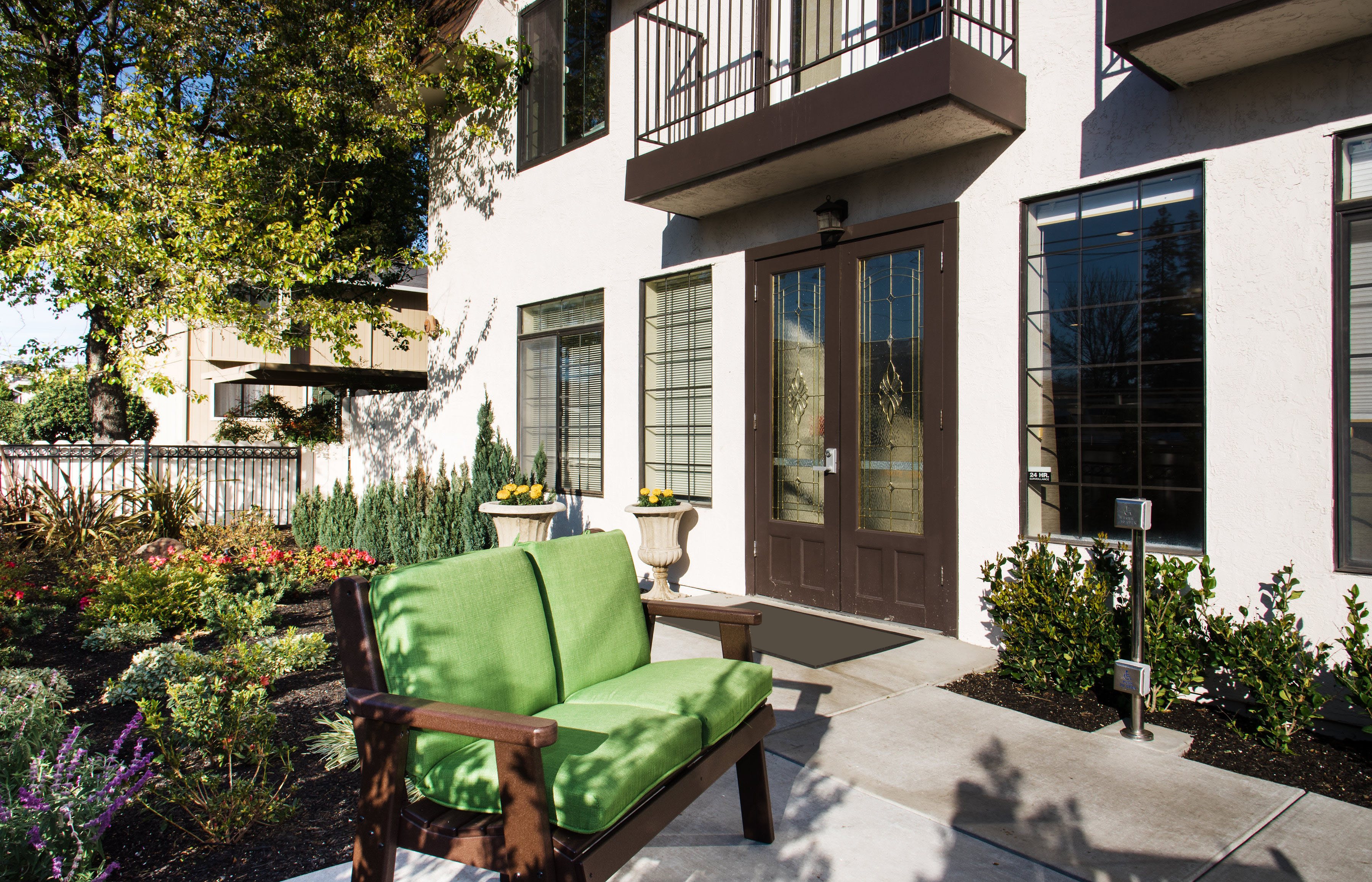 outdoor common area