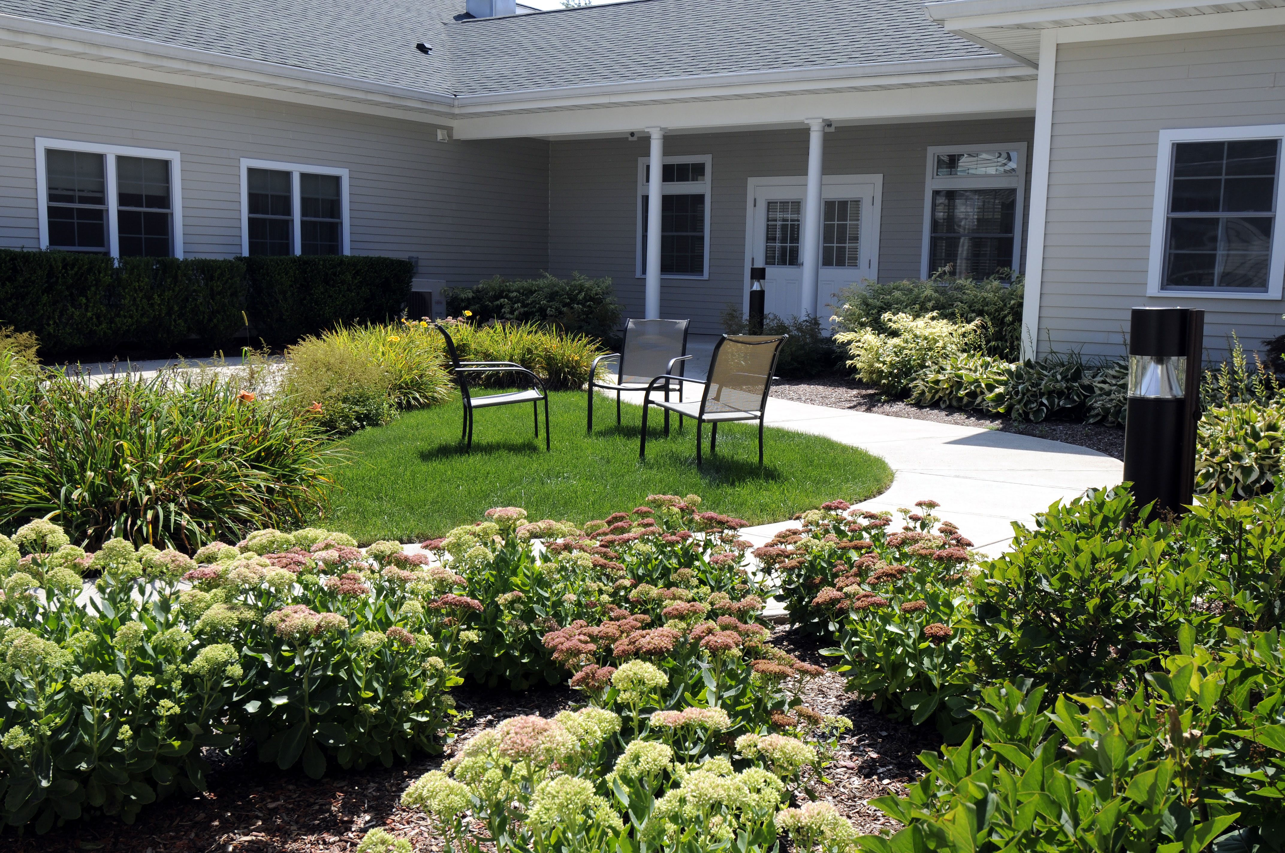 outdoor common area