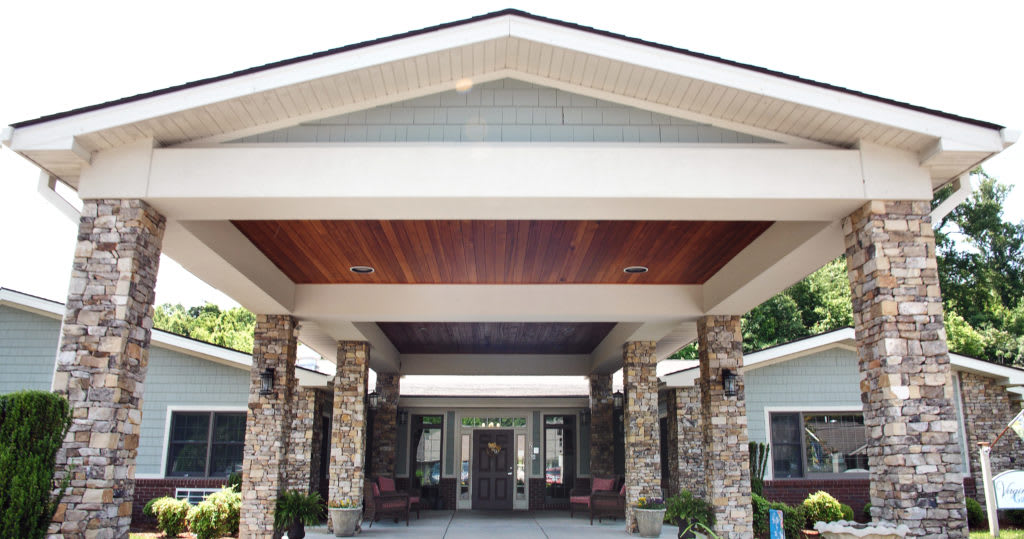 outdoor common area