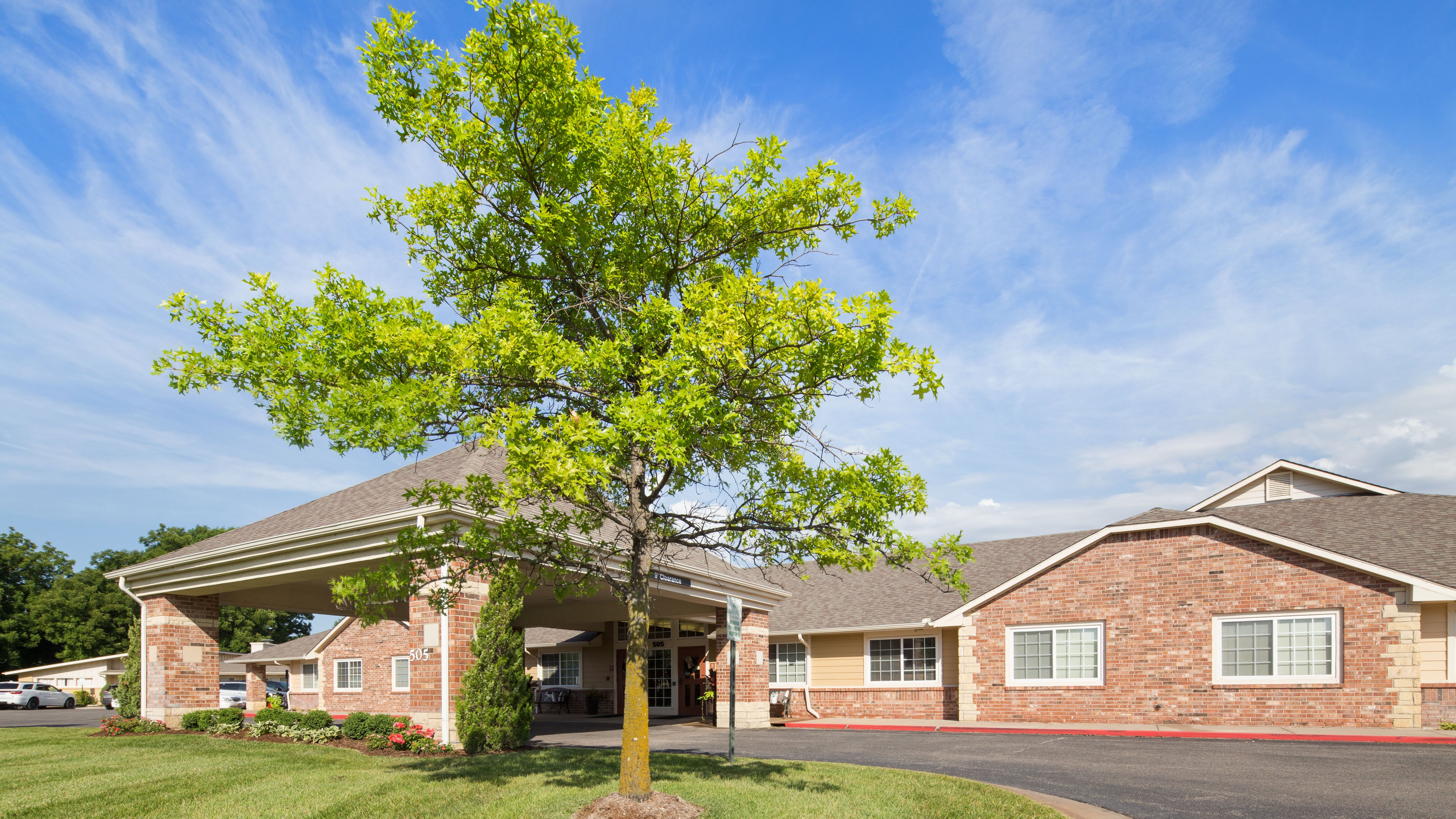 outdoor common area