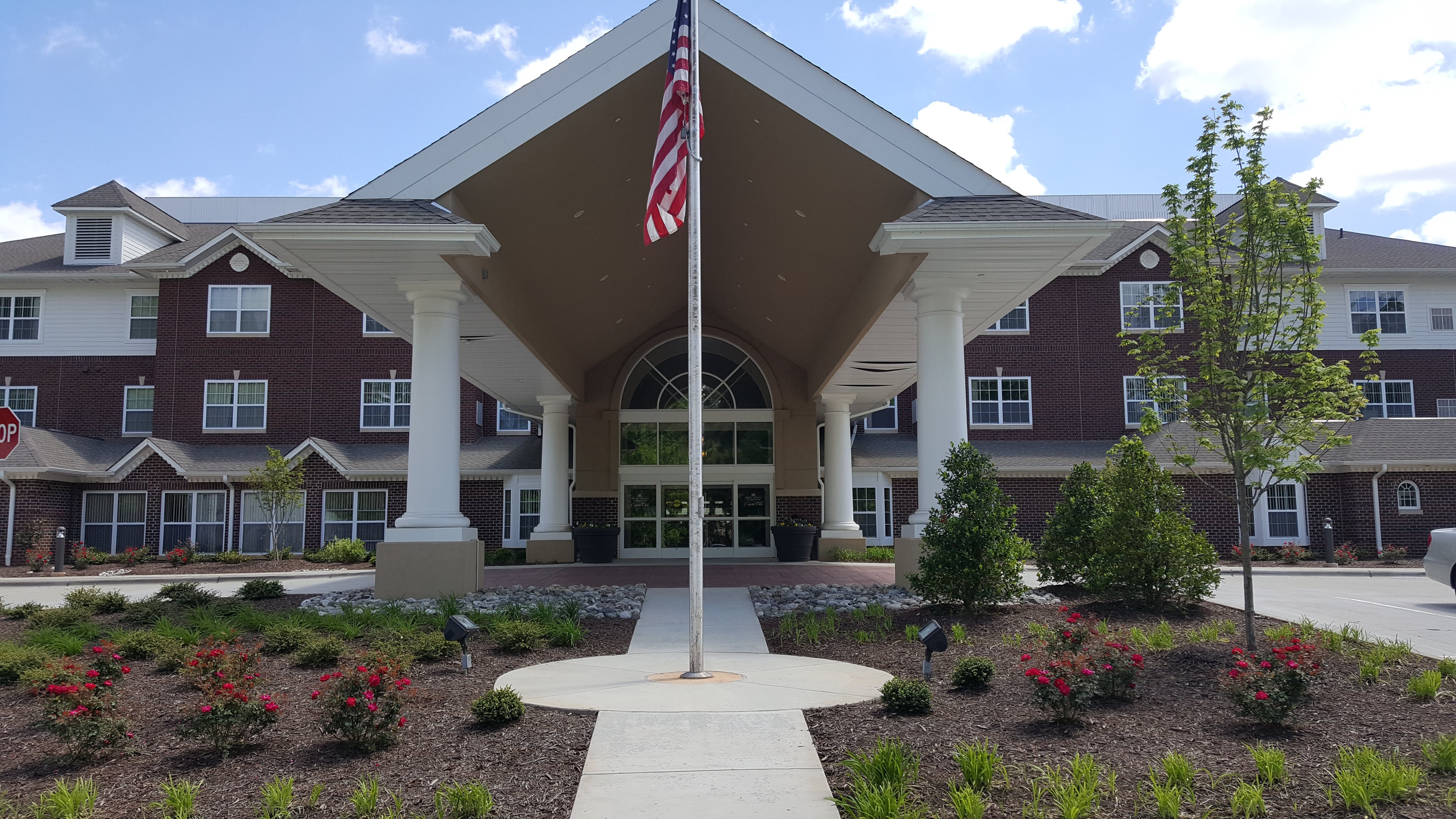 outdoor common area