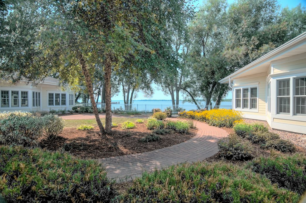 outdoor common area