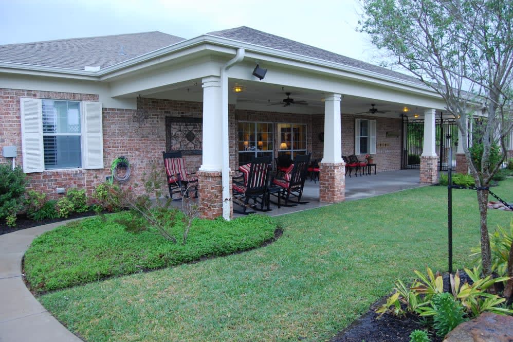 outdoor common area
