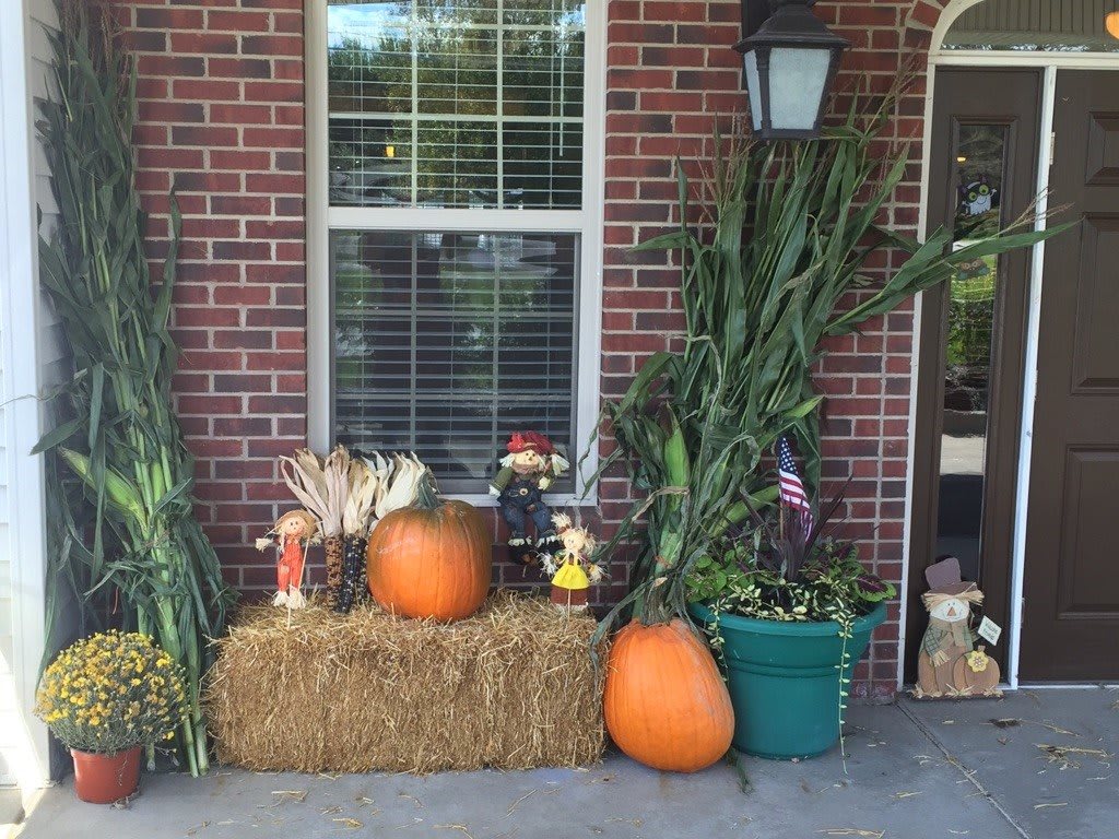 outdoor common area