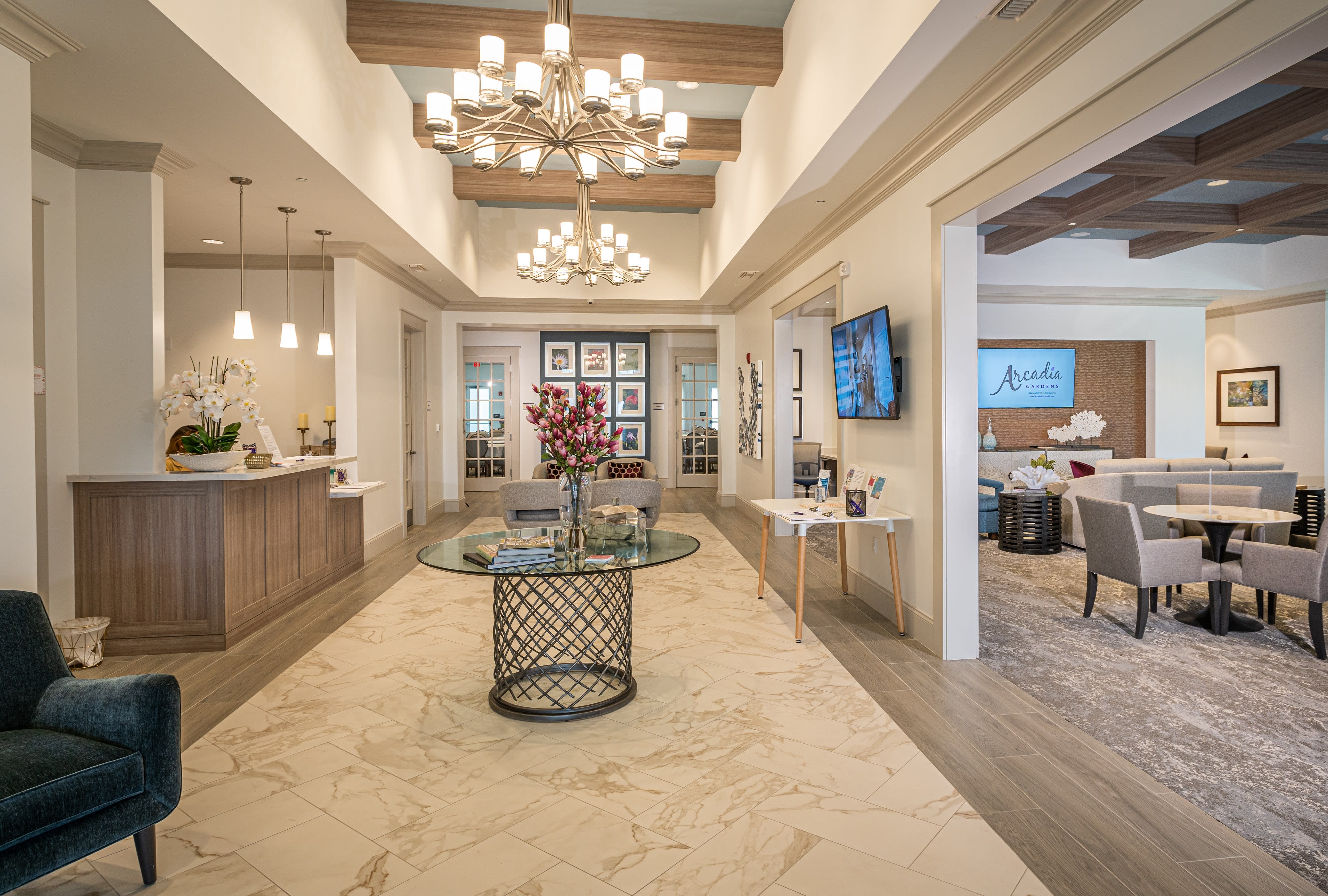 reception area