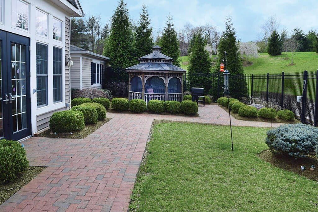 outdoor common area