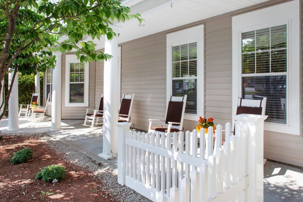 outdoor common area