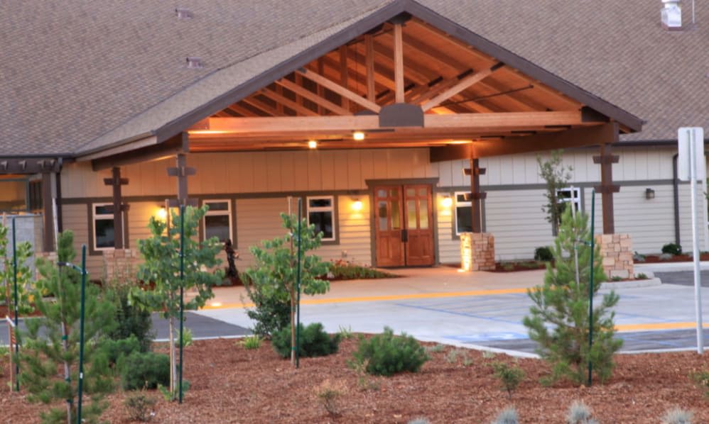 outdoor common area