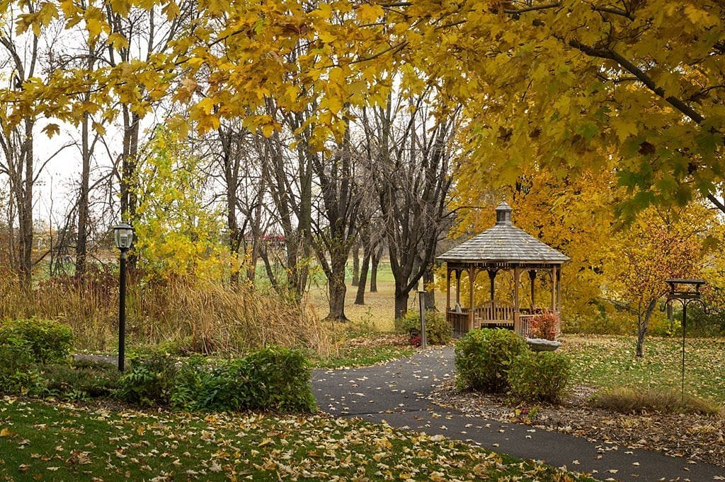 outdoor common area