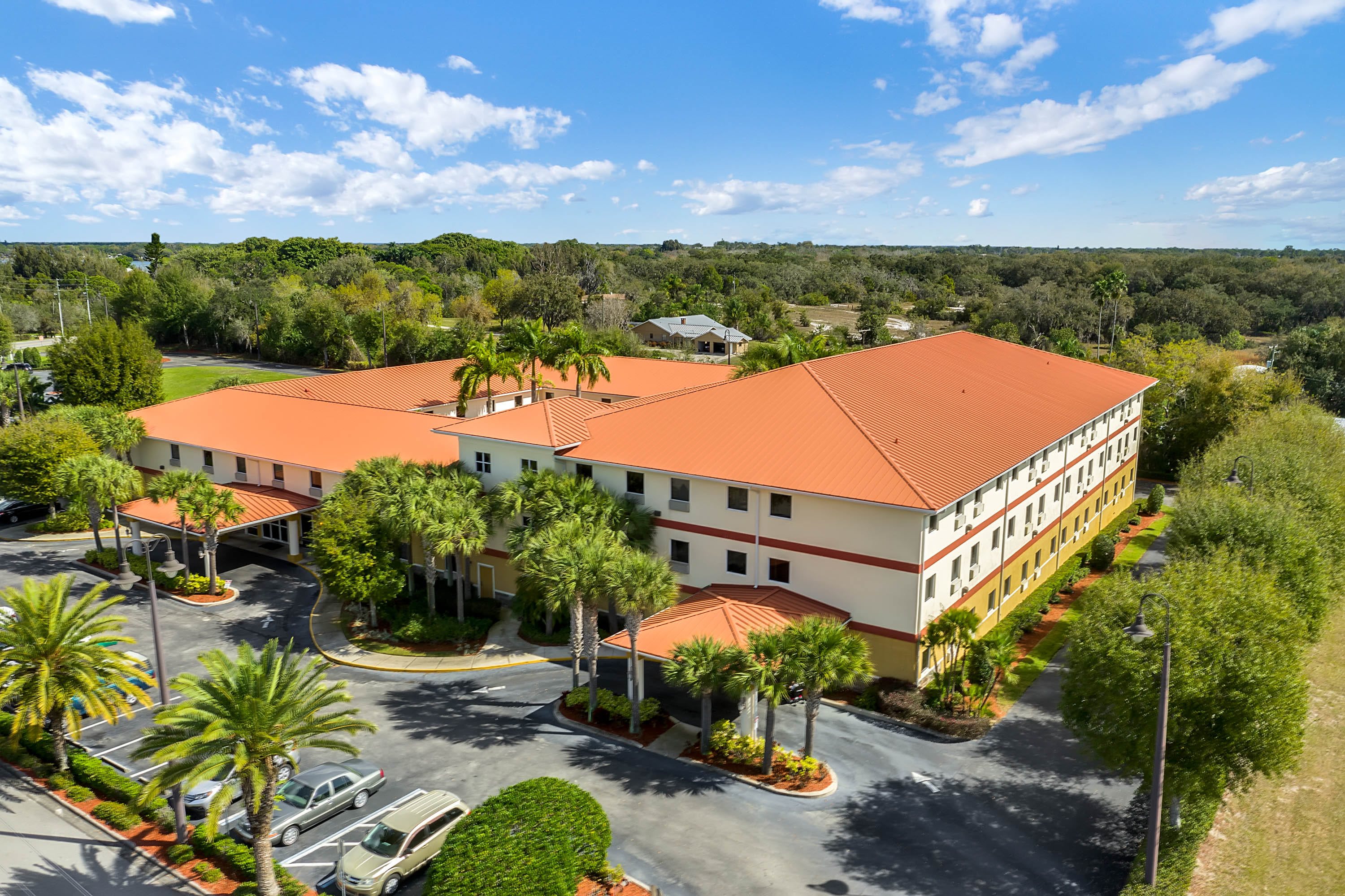 aerial view of community