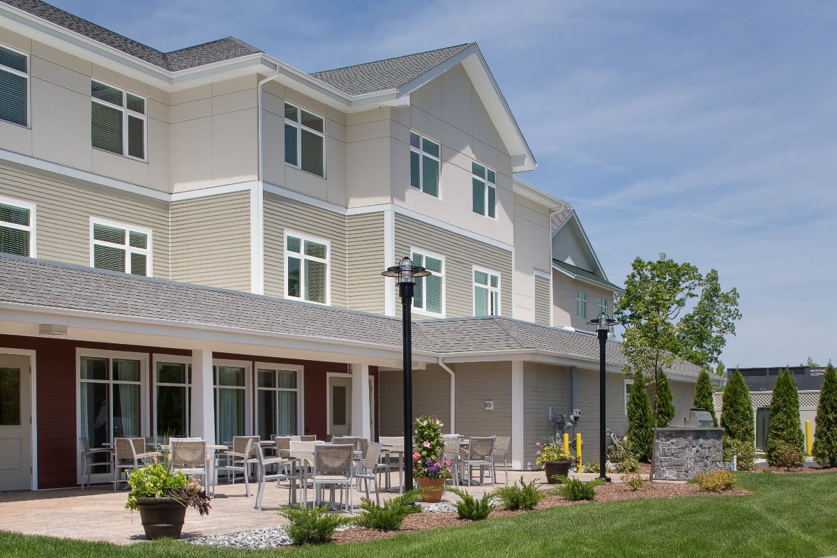 outdoor common area