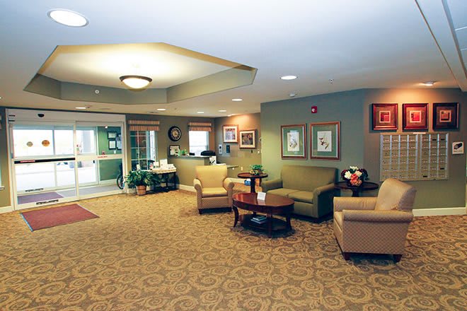 reception area