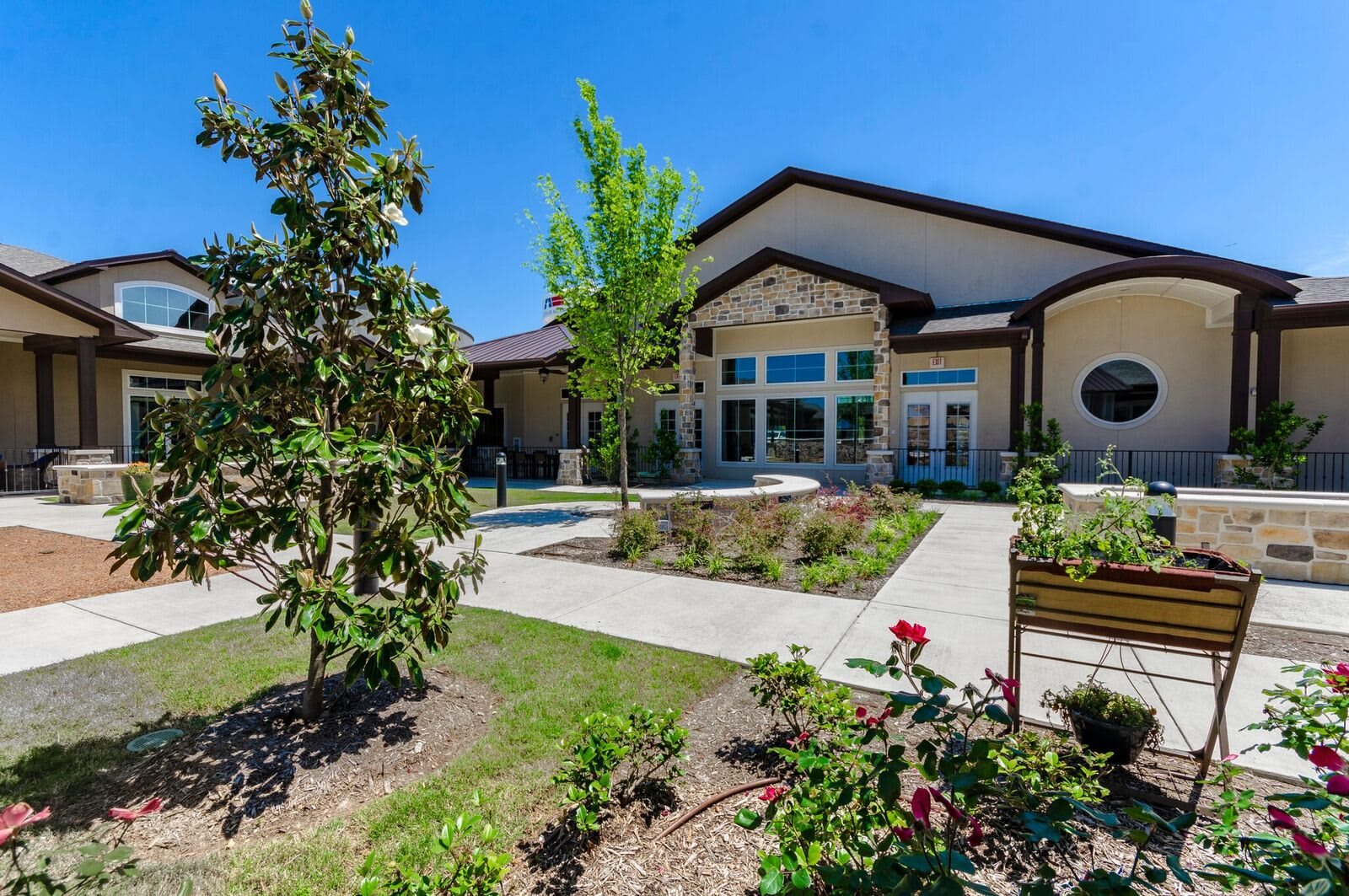 outdoor common area