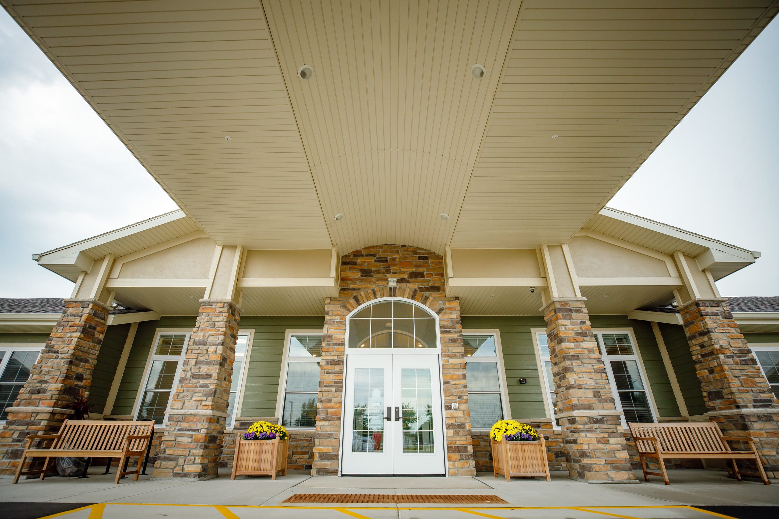 outdoor common area