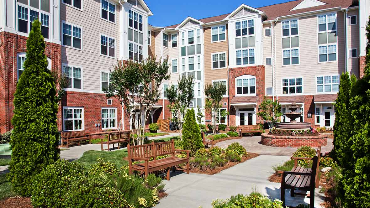 outdoor common area