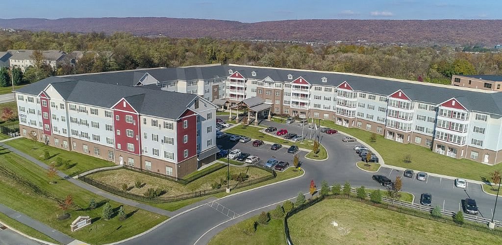 aerial community view