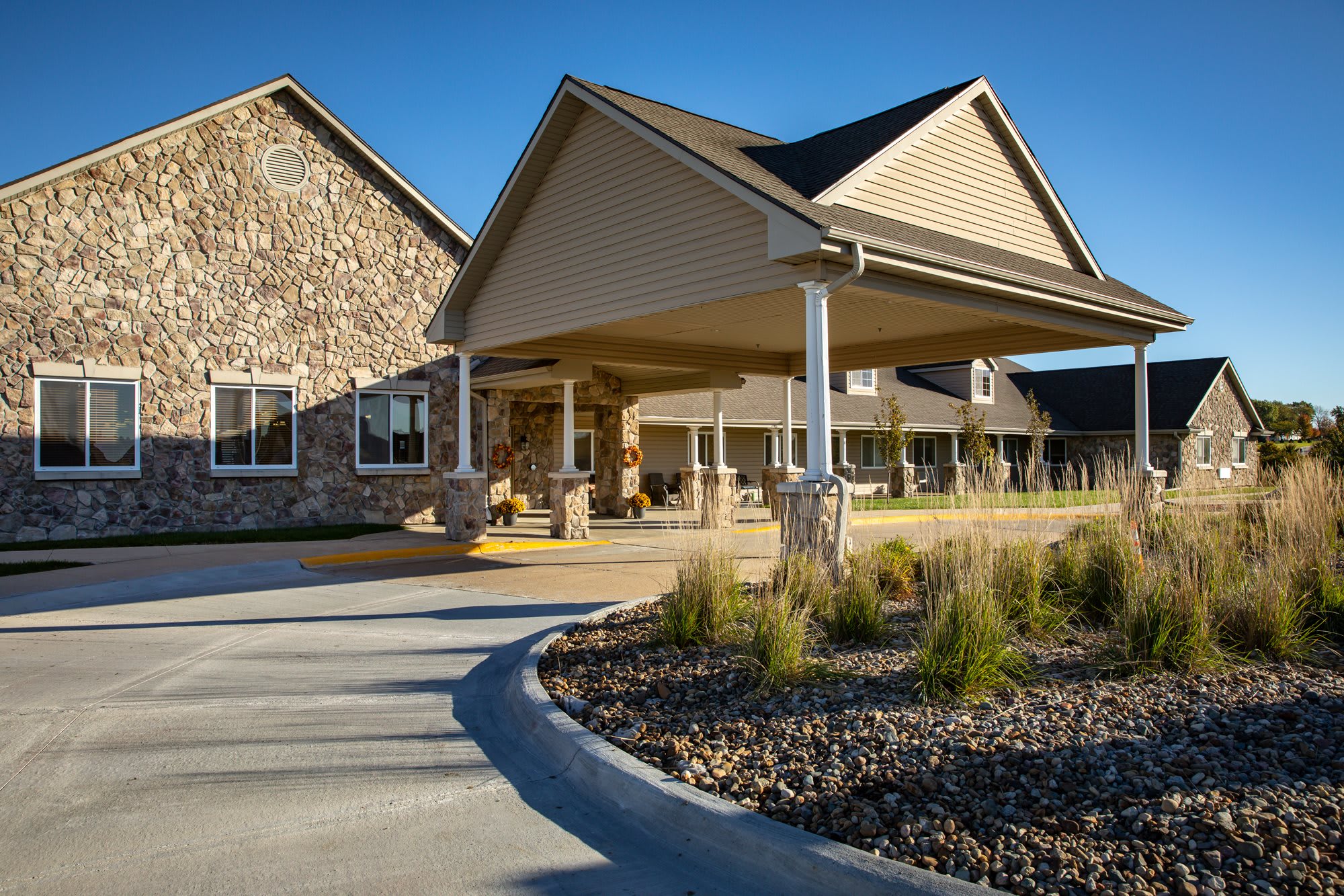 outdoor common area