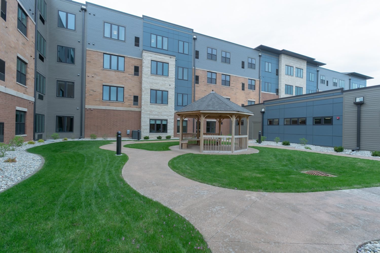 outdoor common area