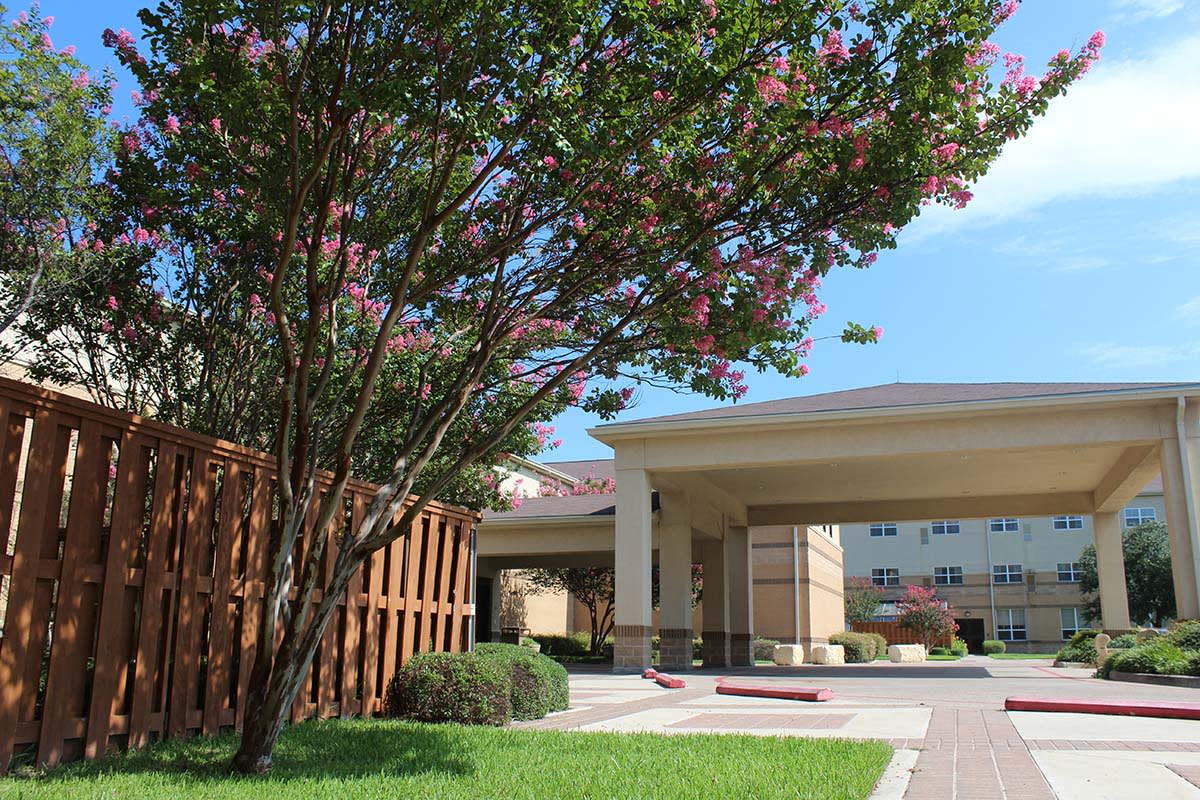 outdoor common area