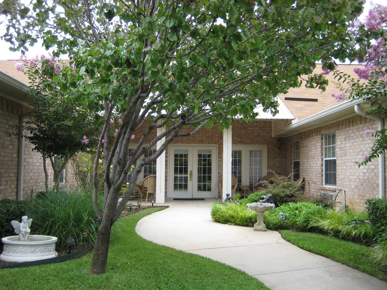outdoor common area