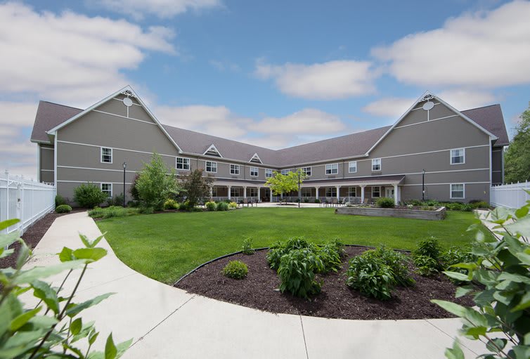 outdoor common area