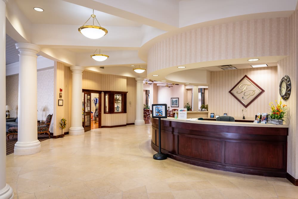 reception area