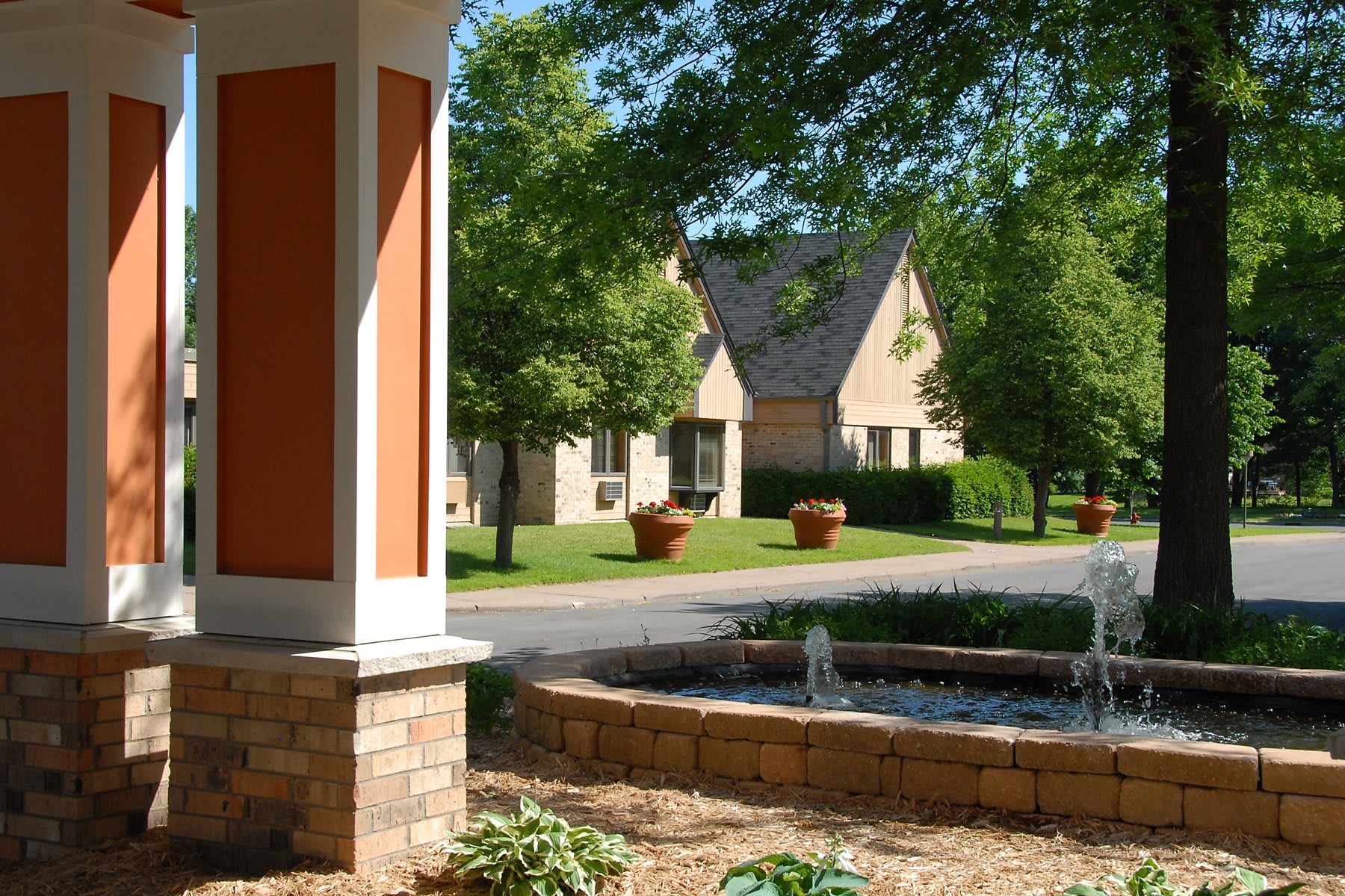outdoor common area