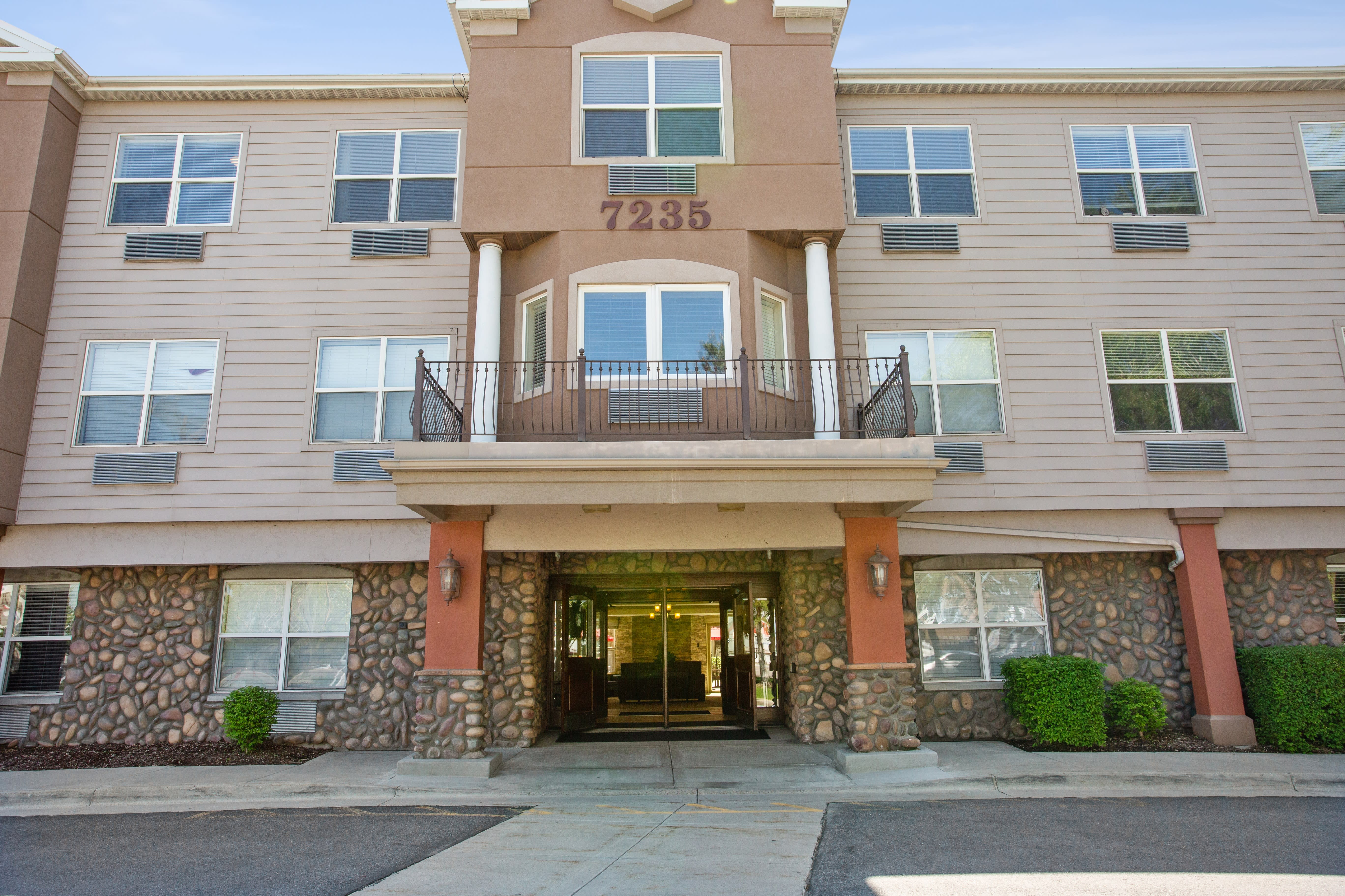 outdoor common area