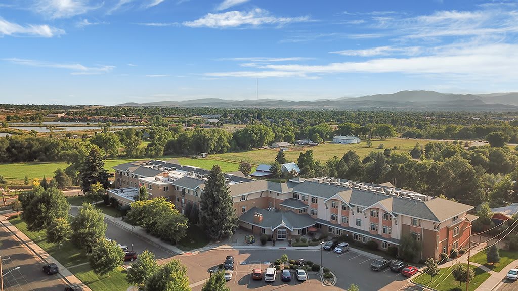 aerial community view
